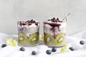 chia pudding night before breakfast