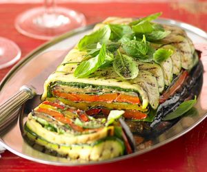 roast vegetable terrine vegetarian